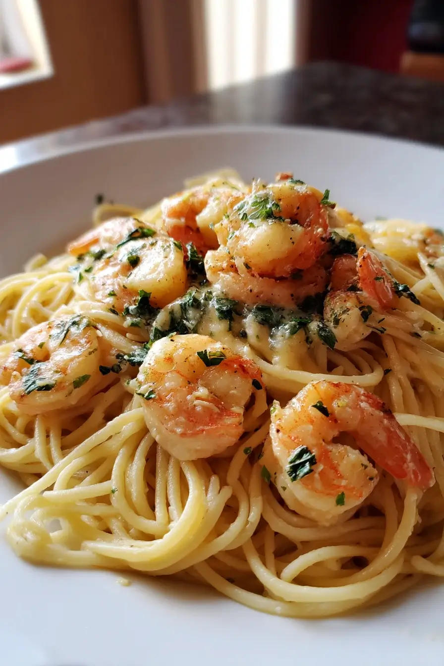 Shrimp Scampi Pasta