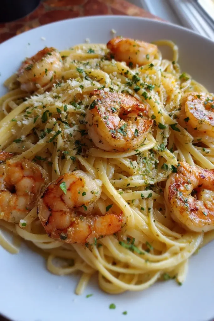 Shrimp Scampi Pasta