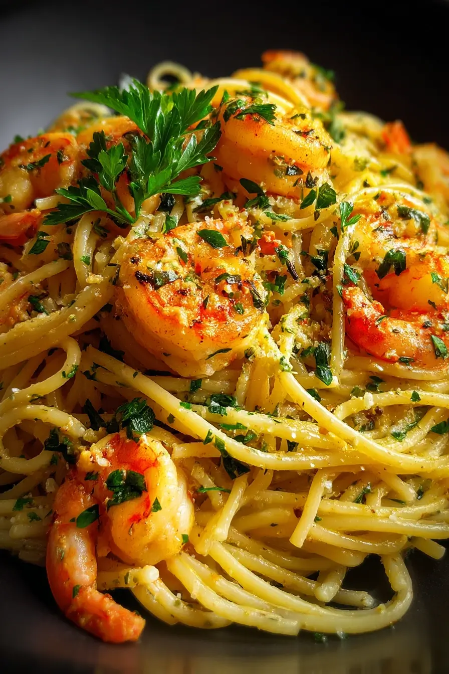 Shrimp Scampi Pasta