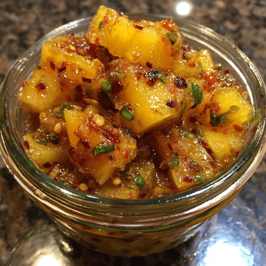 pineapple jalapeno chutney