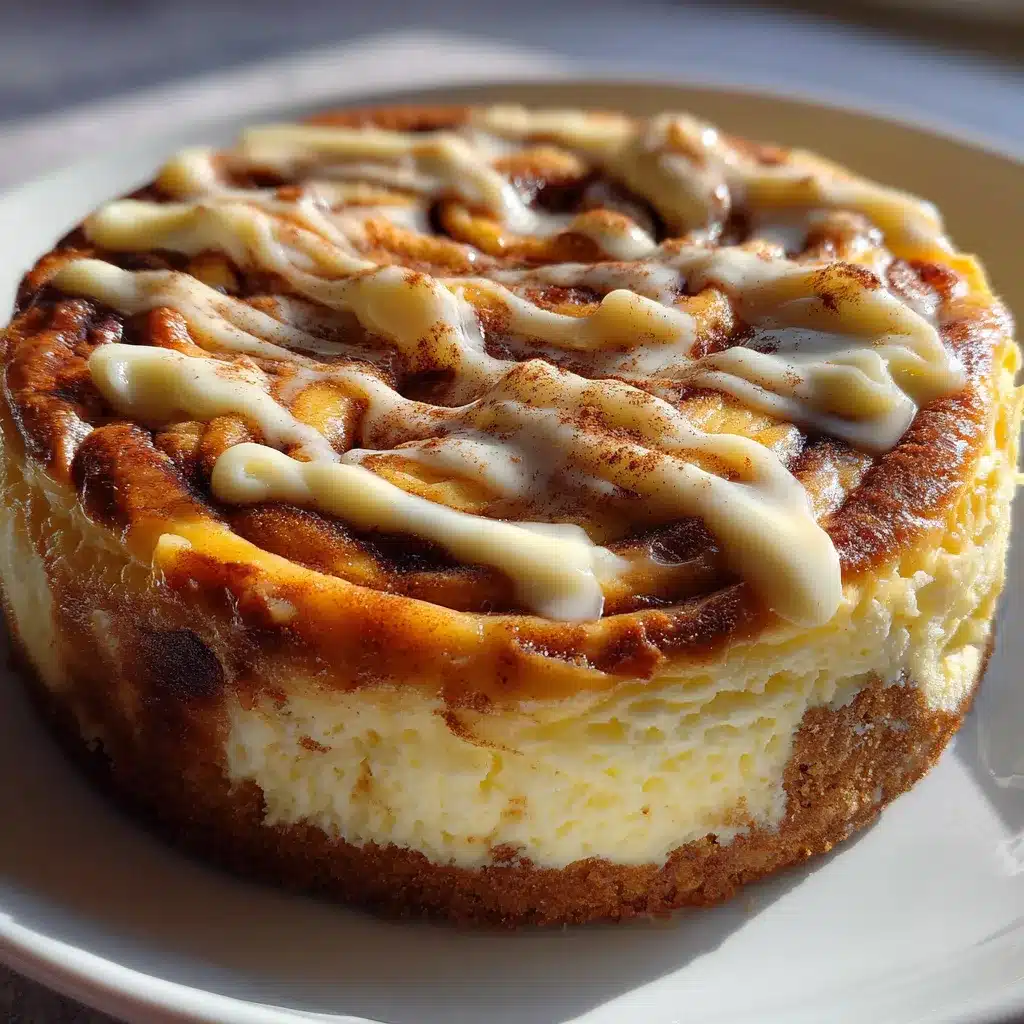 Cinnamon Roll Cheesecake