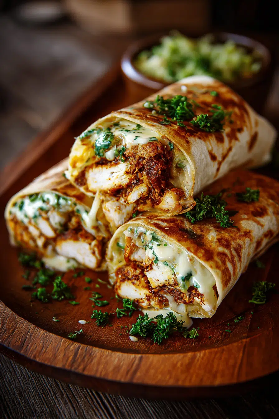Cheesy Garlic Chicken Wraps: How to Make the Best Easy Recipe