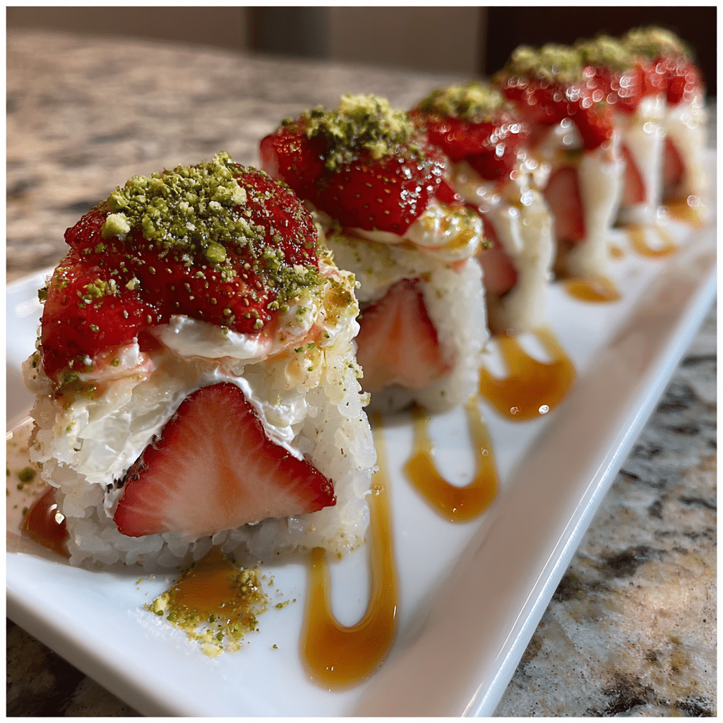 Strawberry Shortcake Sushi Rolls: How to Make This Sweet Treat