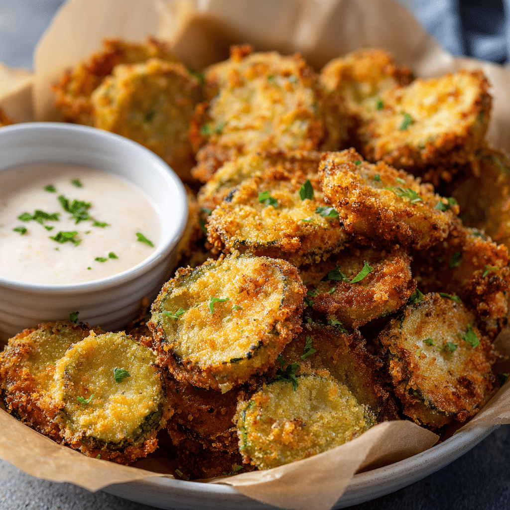 Easy Air Fryer Fried Pickles Recipe That's Better Than Takeout