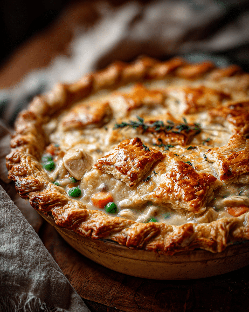 Craving comfort food that warms your soul? Learn how to make Classic Turkey Pot Pie with flaky crust and rich filling. Perfect for cozy dinners! Discover now.