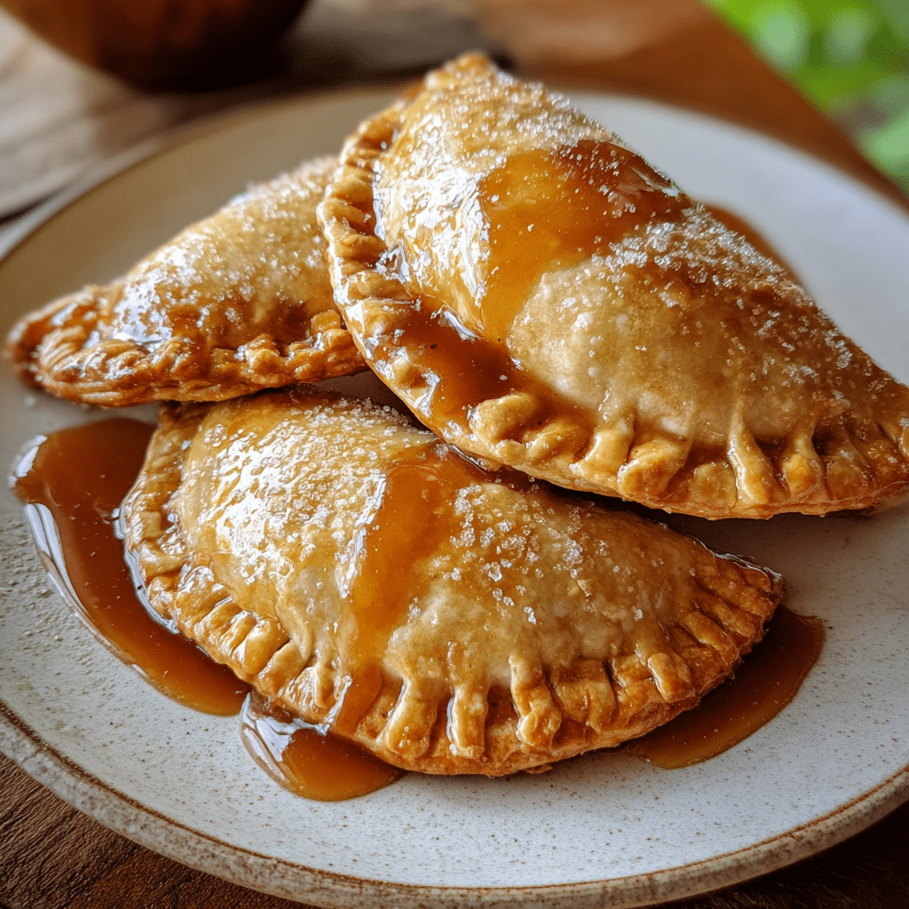 Sweet Caramel Apple Empanadas