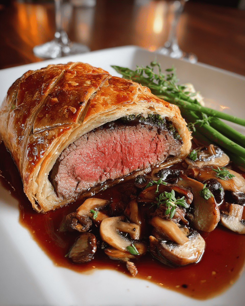 Want to impress guests with restaurant-quality Mushroom Beef Wellington? Learn the secrets to mastering this elegant dish at home with our step-by-step guide. Discover now.
