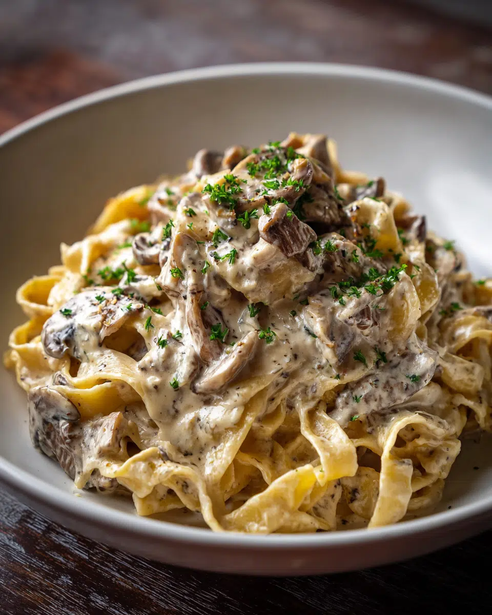 Craving comfort food that's rich and satisfying? This Creamy Mushroom Stroganoff recipe delivers restaurant-quality flavor at home. Learn easy tips for the perfect creamy sauce. Try it tonight!