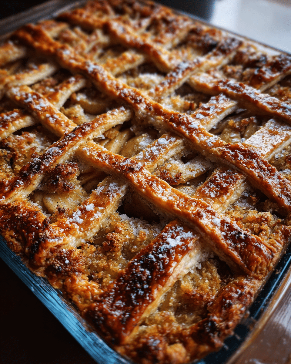 Want a dessert that feeds a crowd? This Mouthwatering Apple Slab Pie recipe delivers all the flavor of classic apple pie in an easy sheet pan format. Learn how to make this crowd pleasing treat that serves 20 people effortlessly. Discover the secret to perfect apple slab pie today.