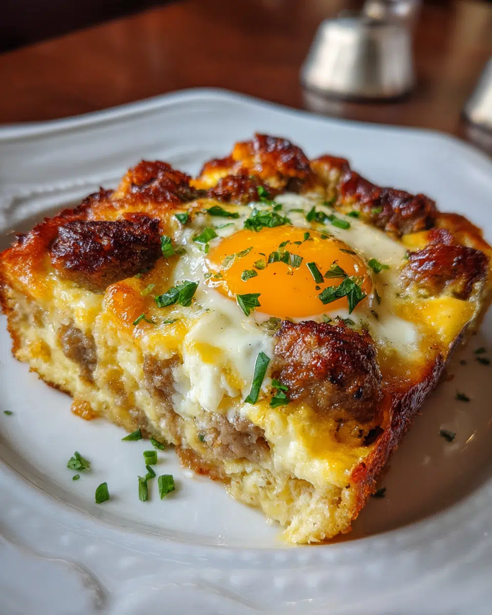 Need an easy breakfast solution for busy mornings? This Tasty Sausage and Egg Breakfast Casserole is perfect for meal prep and feeds a crowd. Discover the best make ahead recipe today.