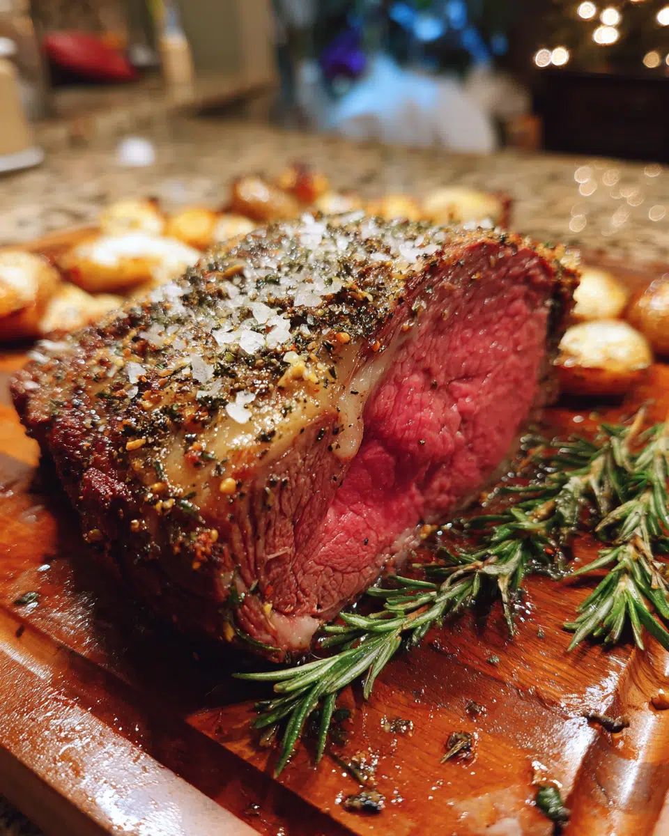 Want restaurant-quality beef at home? Master the art of Seasoned Medium Rare Oven Roasted Prime Rib with our foolproof cooking guide. Discover now.