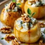 Craving an elegant appetizer that'll impress your dinner guests? Learn how roasted pears with blue cheese and walnuts transform simple ingredients into a stunning starter. Discover now!