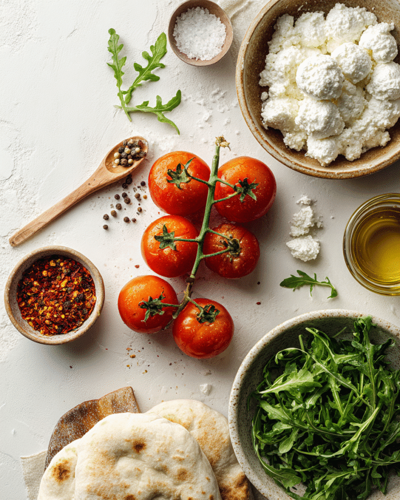 How to Make an Epic Roasted Tomato & Goat Cheese Flatbread