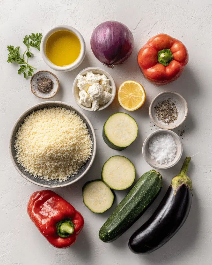 Cold Couscous Salad: Roasted Veggie Perfection in Every Bite!