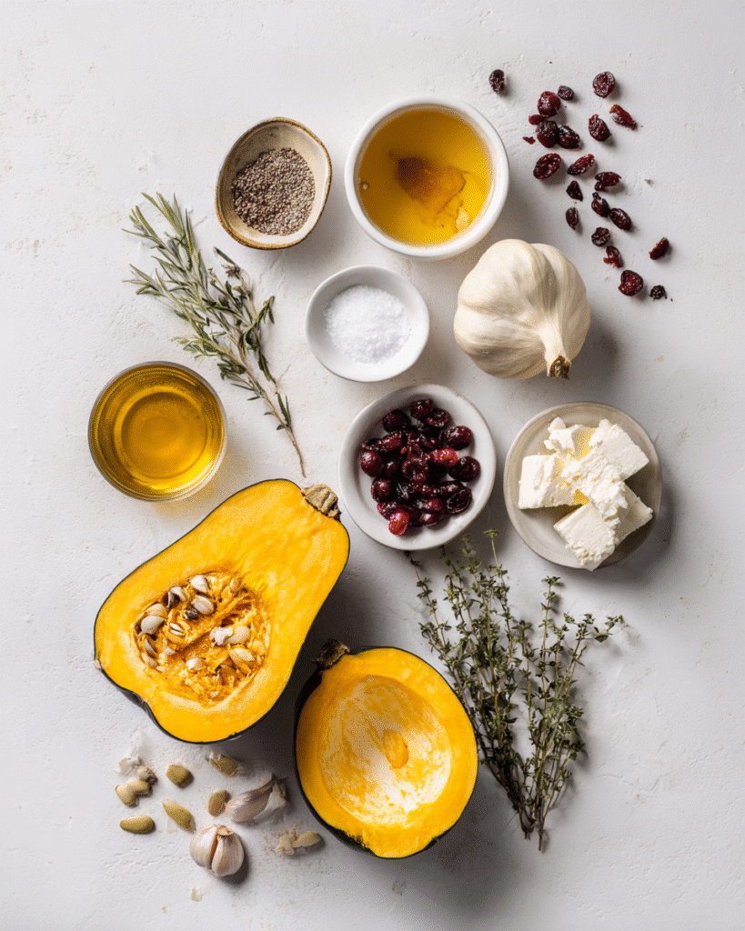 Honey-Glazed Acorn Squash: A Creamy Goat Cheese Dream