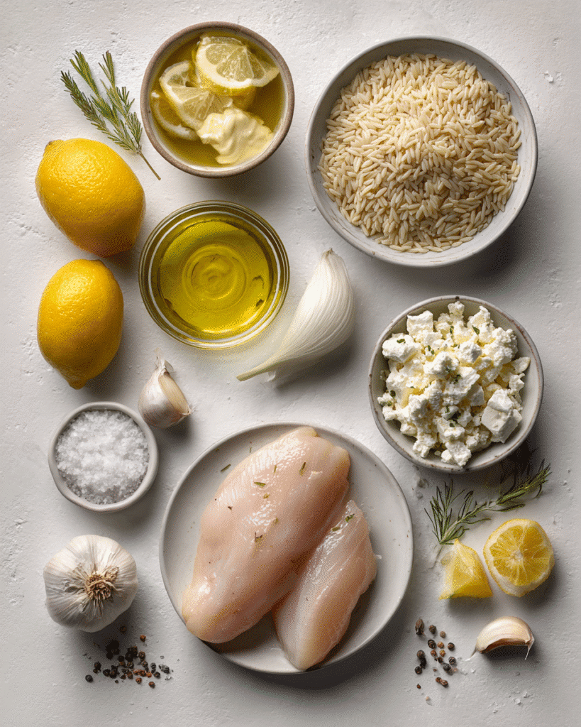 Lemon Butter Dijon Chicken: Creamy Orzo Dinner Magic