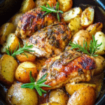 Craving a comforting meal that practically cooks itself? Learn how Slow Cooker Herb-Infused Chicken and Potatoes transforms weeknight dinners with minimal effort and maximum flavor. Discover now!