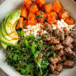 Craving a flavor explosion? Our Sweet Potato Beef Bowl with Hot Honey transforms weeknight dinners into a spicy sweet sensation everyone will devour. Try now!