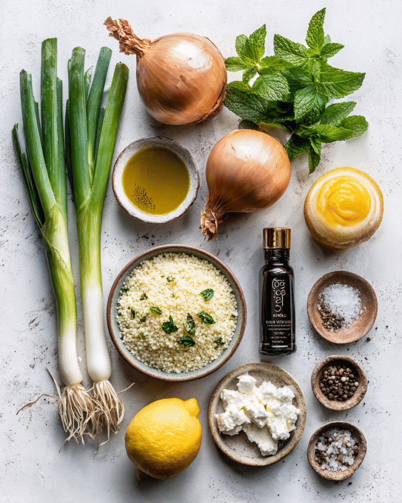 Caramelized Shallot Goat Cheese Couscous: A Flavor Explosion!