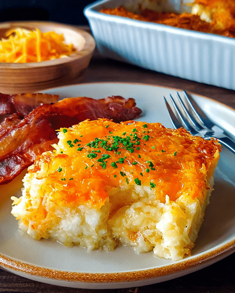 Craving Cracker Barrel's famous Hashbrown Casserole but can't visit the restaurant? Our copycat Cracker Barrel Hashbrown Casserole recipe brings comfort food magic straight to your kitchen! Discover now.