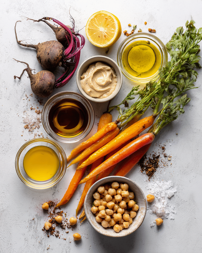 Roasted Beet and Chickpea Wraps: Zesty Veggie Delight!