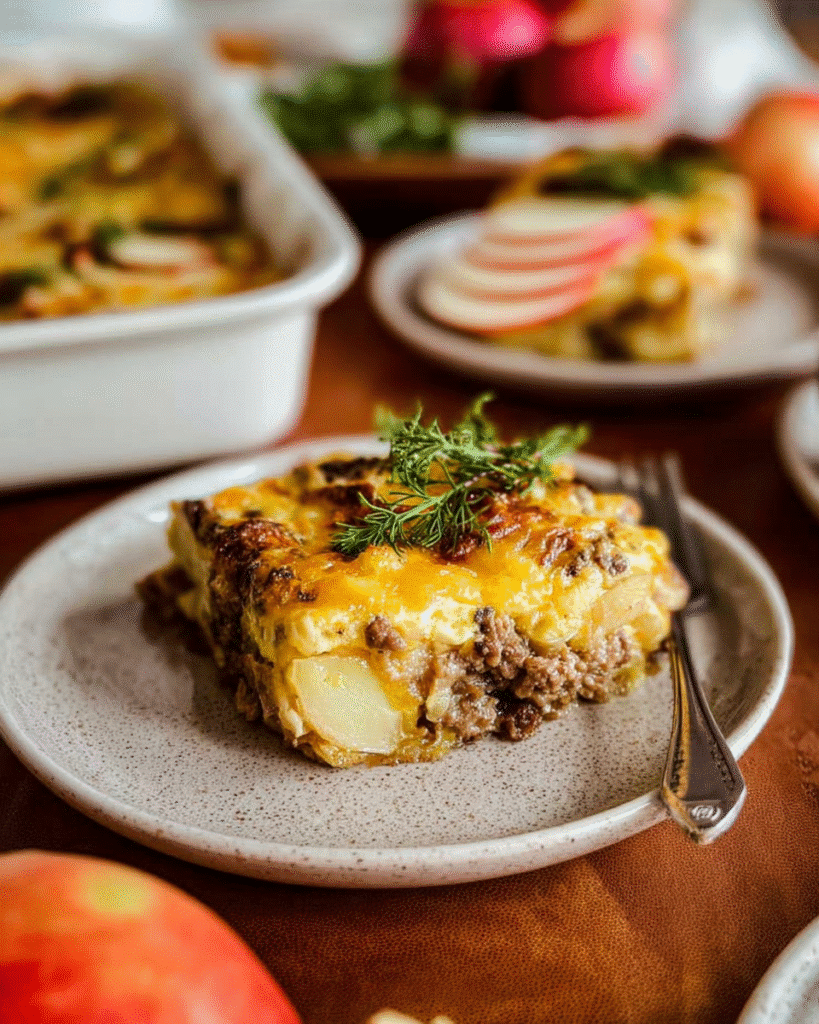 Apple Breakfast Casserole: Best Holiday Brunch Showstopper