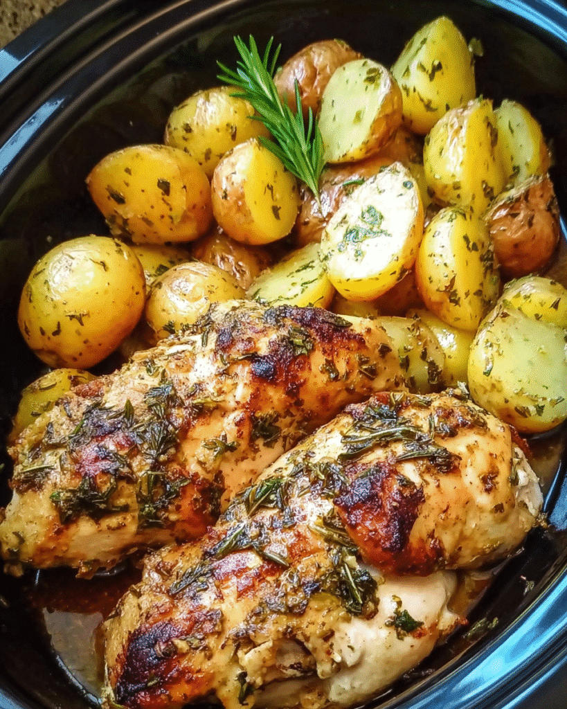 How Slow Cooker Herb-Infused Chicken Elevates Comfort Food