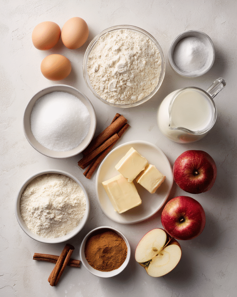 How to Make a Sweet Dessert Breakfast Casserole with Apples