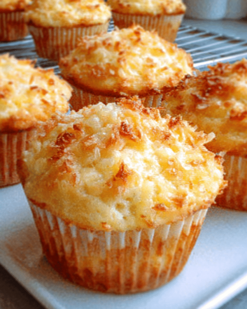 How Healthy Coconut Pineapple Cottage Cheese Muffins Boost Energy