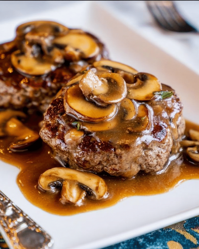 Salisbury Steak with Mushroom Gravy: Comfort Food Perfection