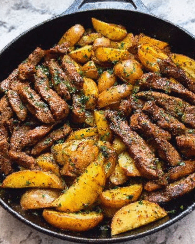 Best Beef and Potato Skillet: One-Pan Dinner Magic!