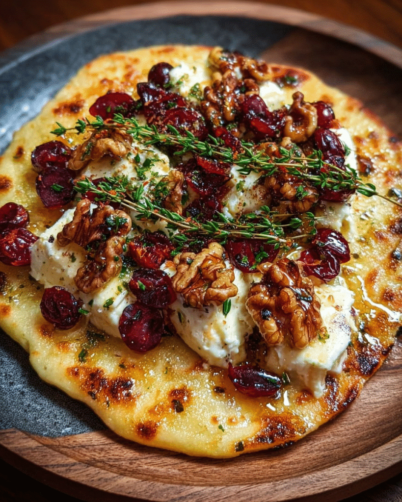 Best Crispy Flatbread with Brie Thats Totally Irresistible