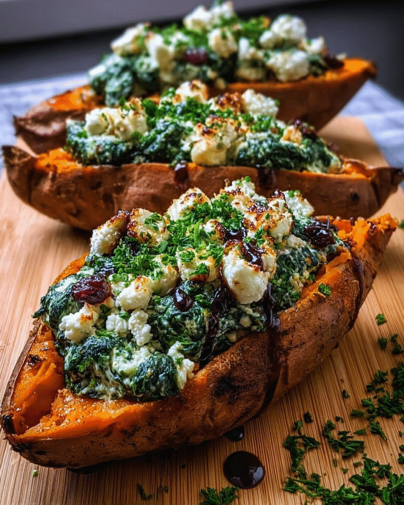 Creamy Ricotta Stuffed Sweet Potatoes: A Flavor Explosion!