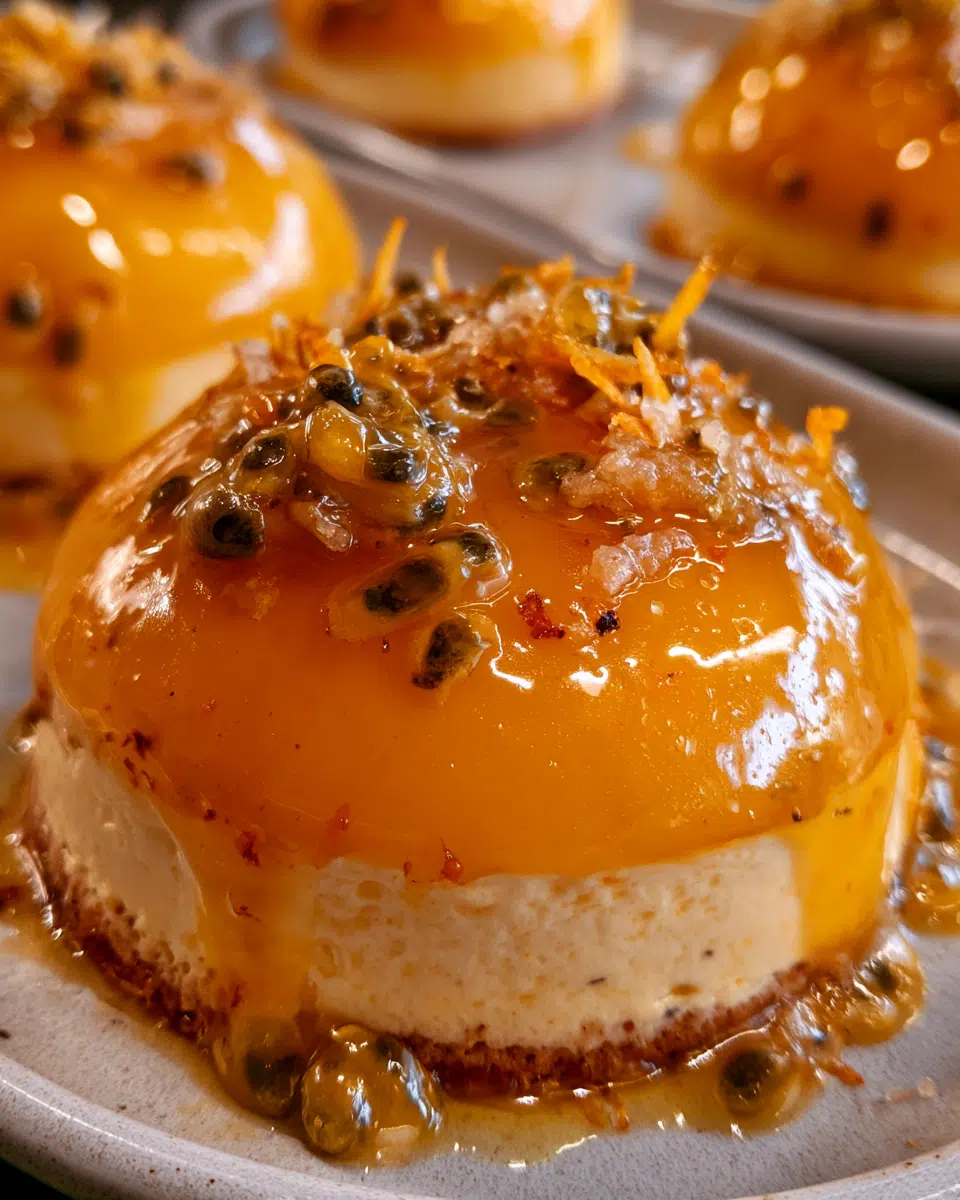 Passionfruit Orange Tropical Domes