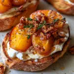 Roasted Plum Crostini with Whipped Brie